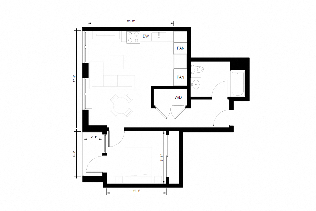 1755 NW Kearney Street Studio-2 Beds Apartment, Affordable for Rent - Photo Gallery 18